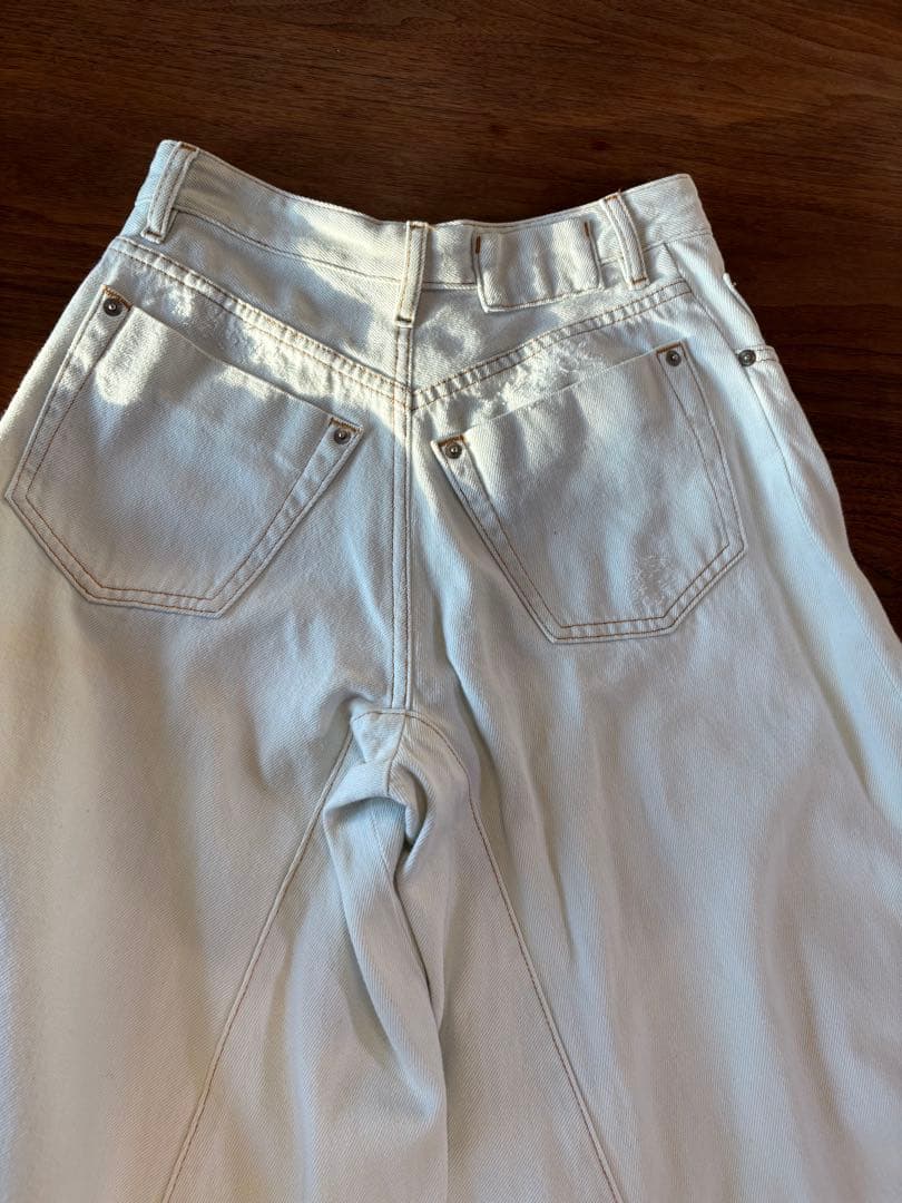 MM6 ワイドデニムパンツ