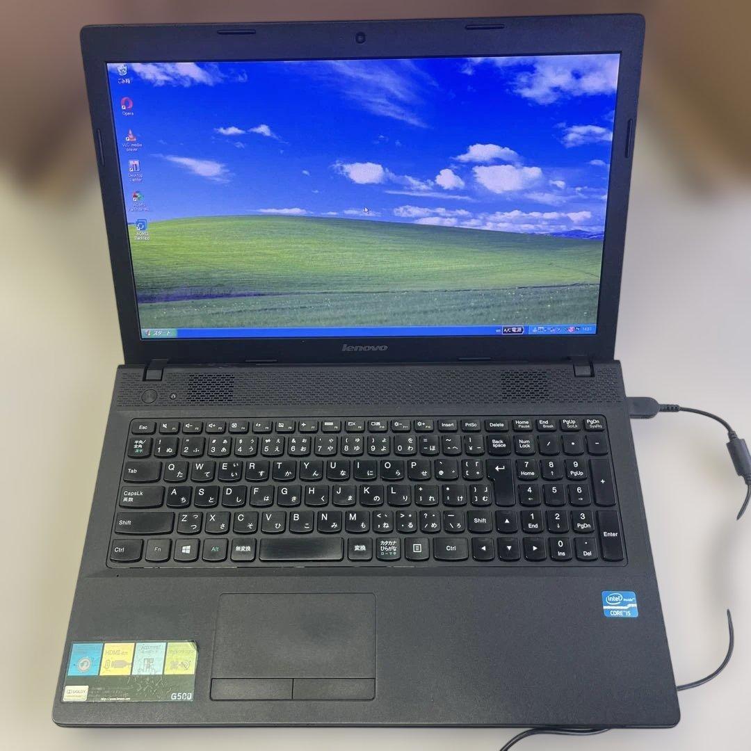 ☆格安美品☆WindowsXP☆レノボ15.6インチ大画面ノート☆第3世代i5
