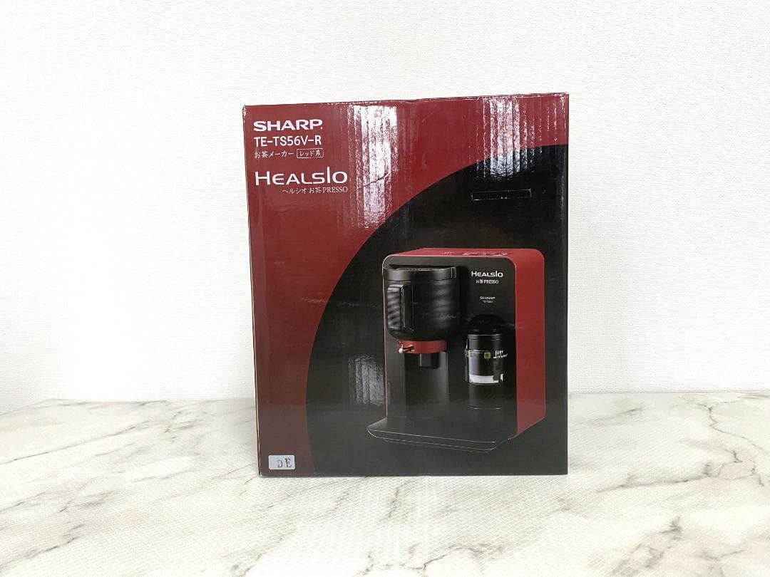 未使用　シャープ HEALSIO お茶PRESSO TE-TS56V-R