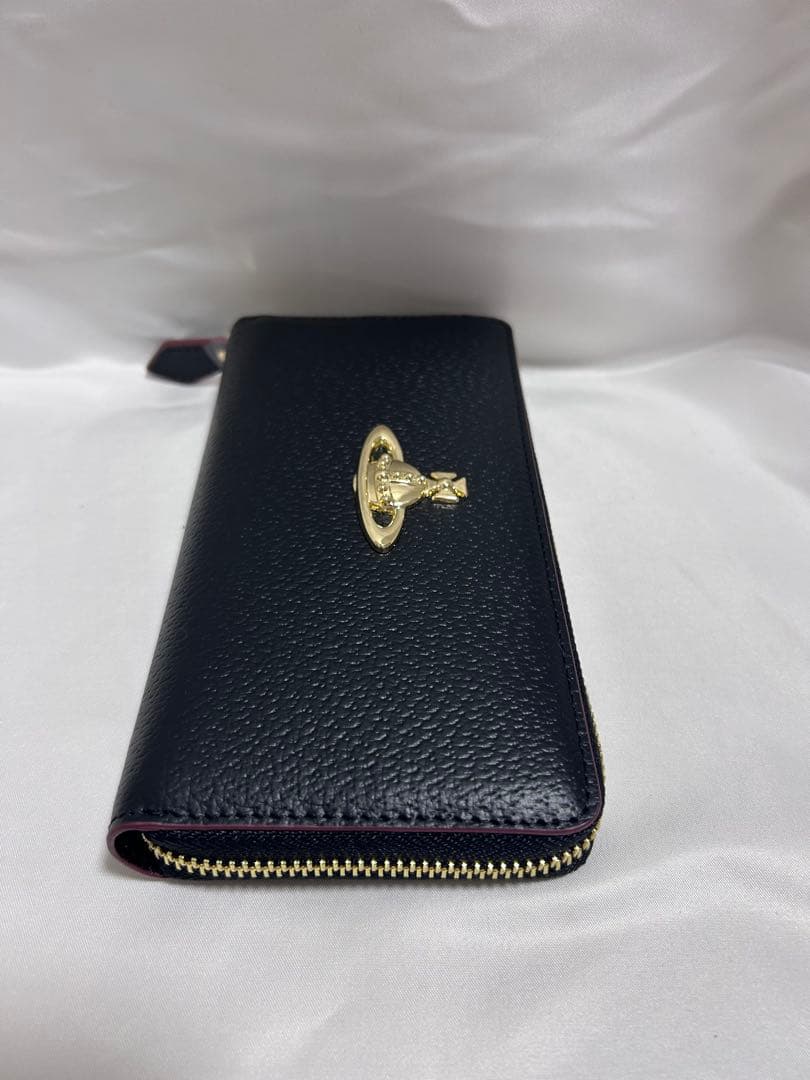 Vivienne Westwood黒 レザー 長財布