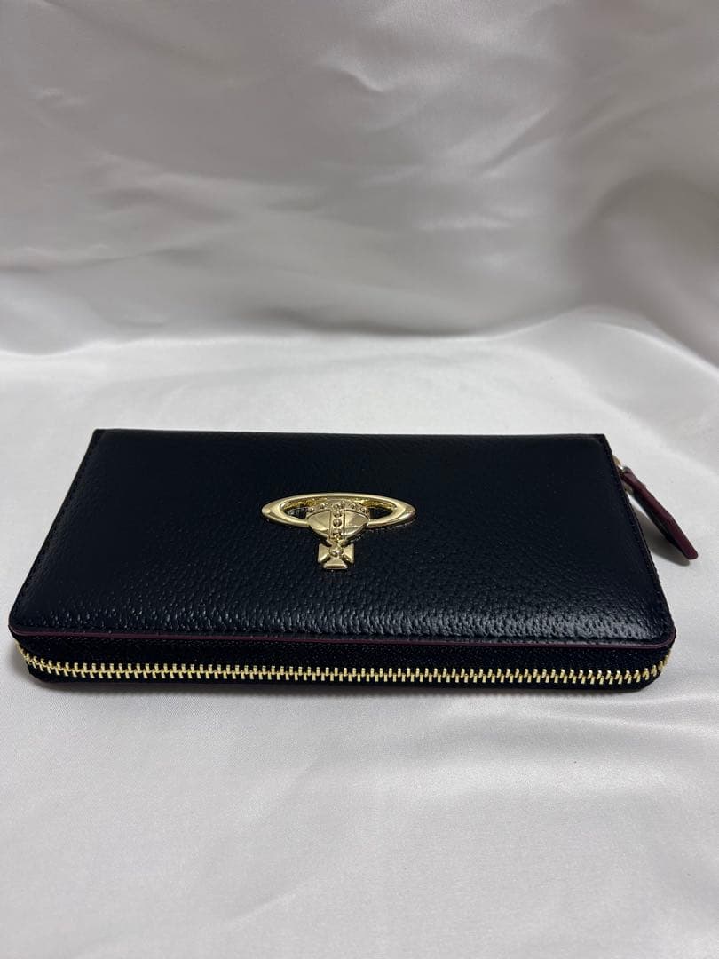Vivienne Westwood黒 レザー 長財布