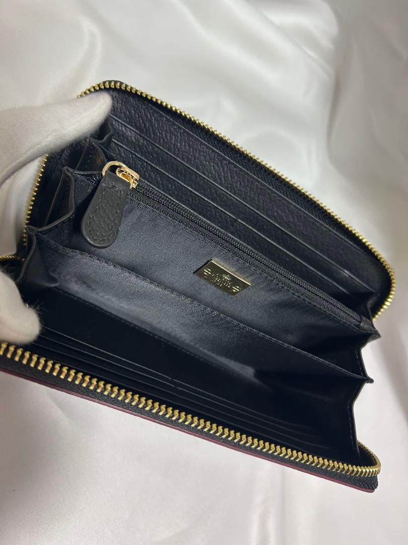 Vivienne Westwood黒 レザー 長財布