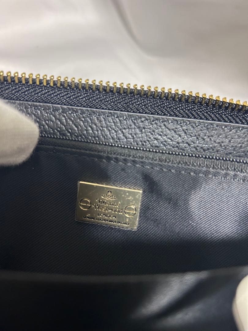Vivienne Westwood黒 レザー 長財布