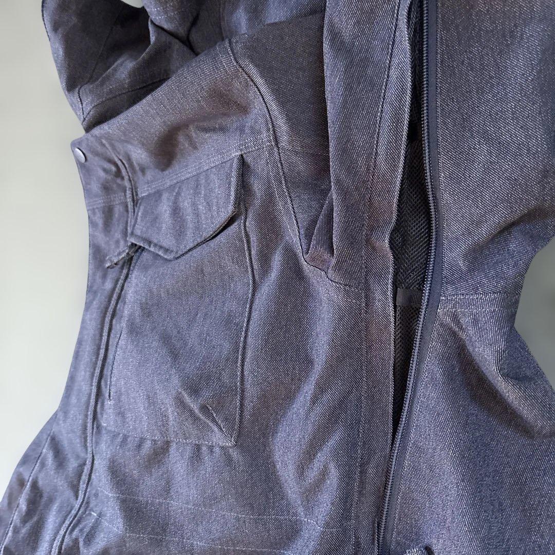 BURTON スノーボード ジャケット デニム調