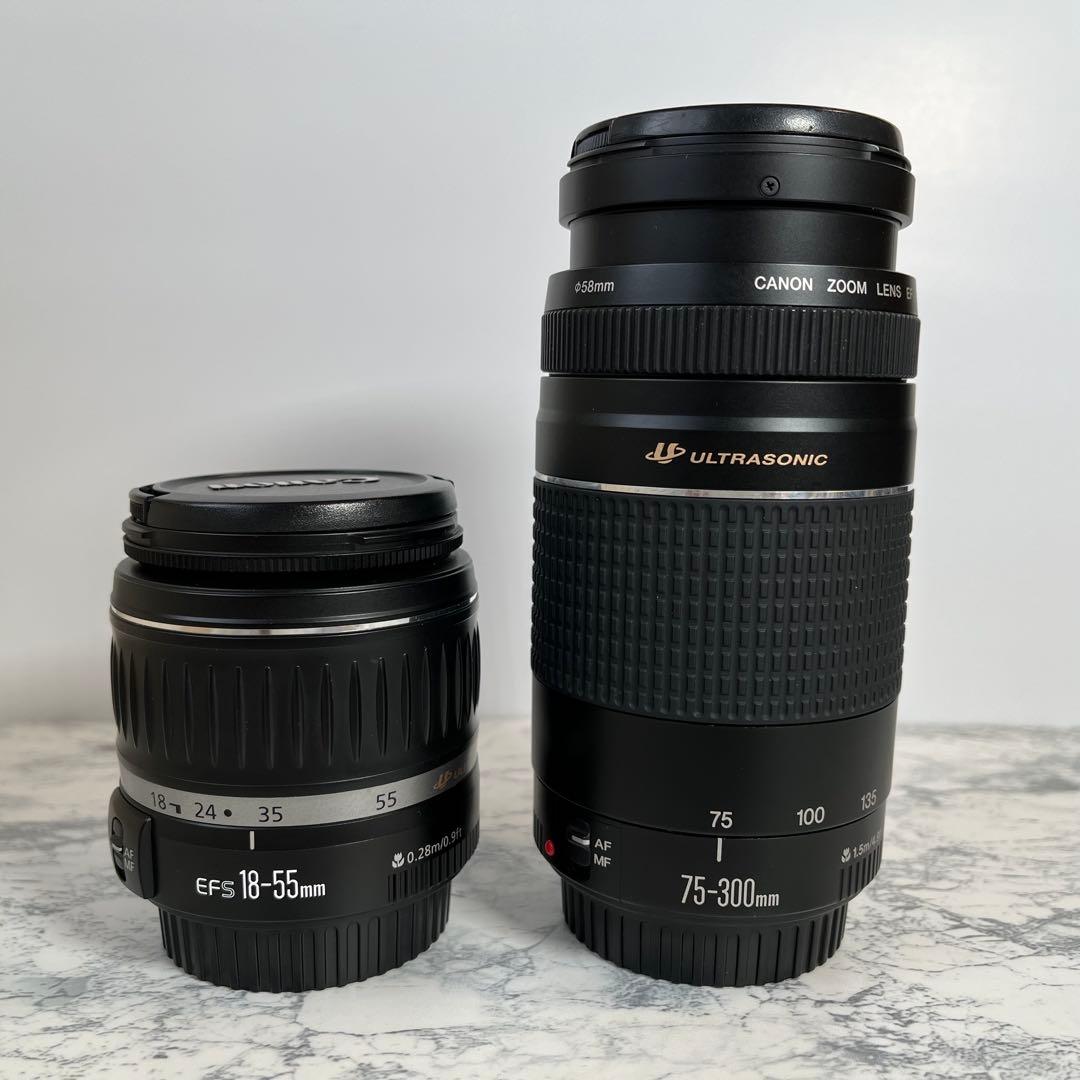 初心者おすすめ Canon EOS Kiss X10 純正ダブルレンズ おまけ付