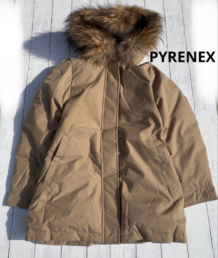 新品✨️PYRENEX ピレネックス ダウンジャケット ベージュ サイズ42