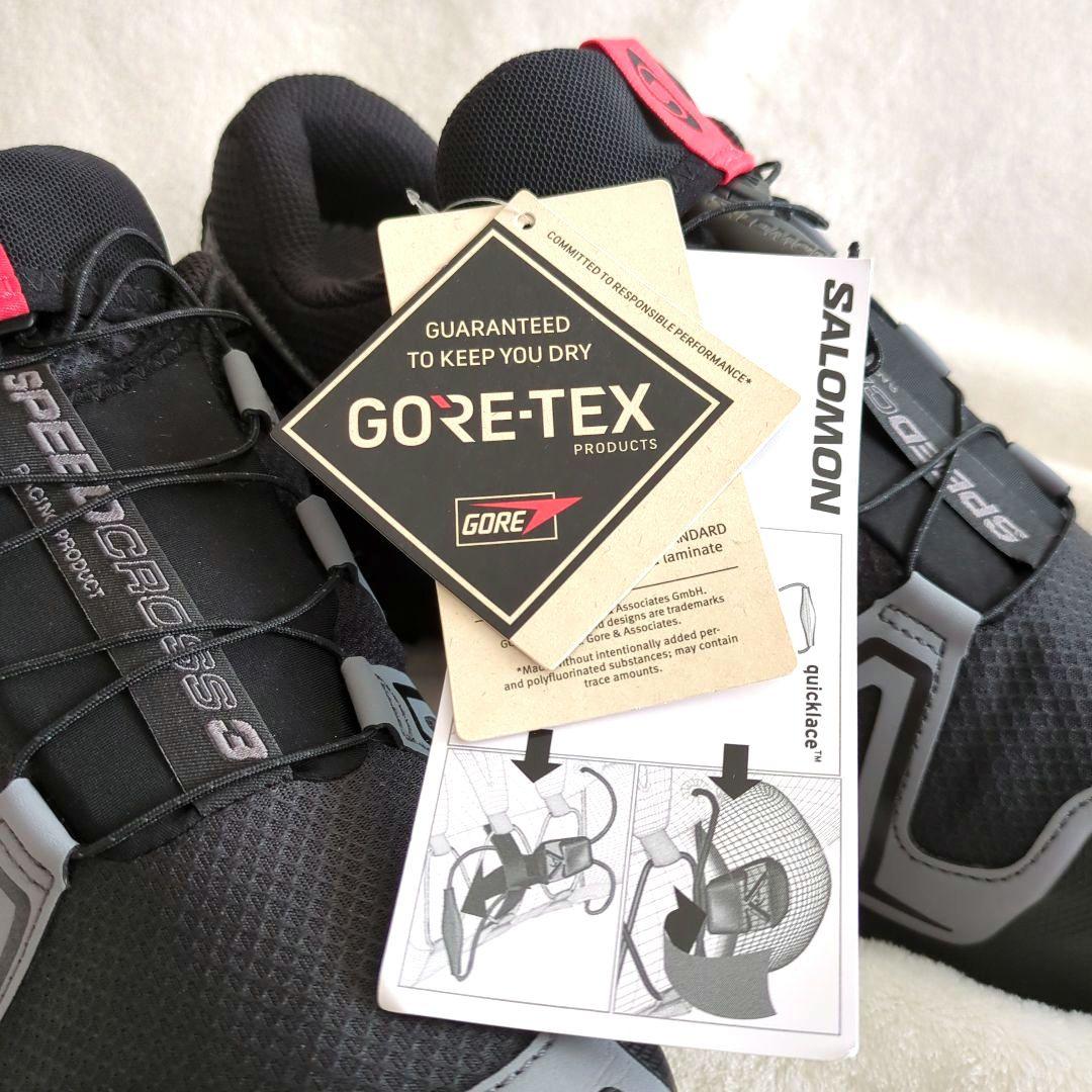 靴 SALOMON SPEEDCROSS 3 GORE-TEX 27cm