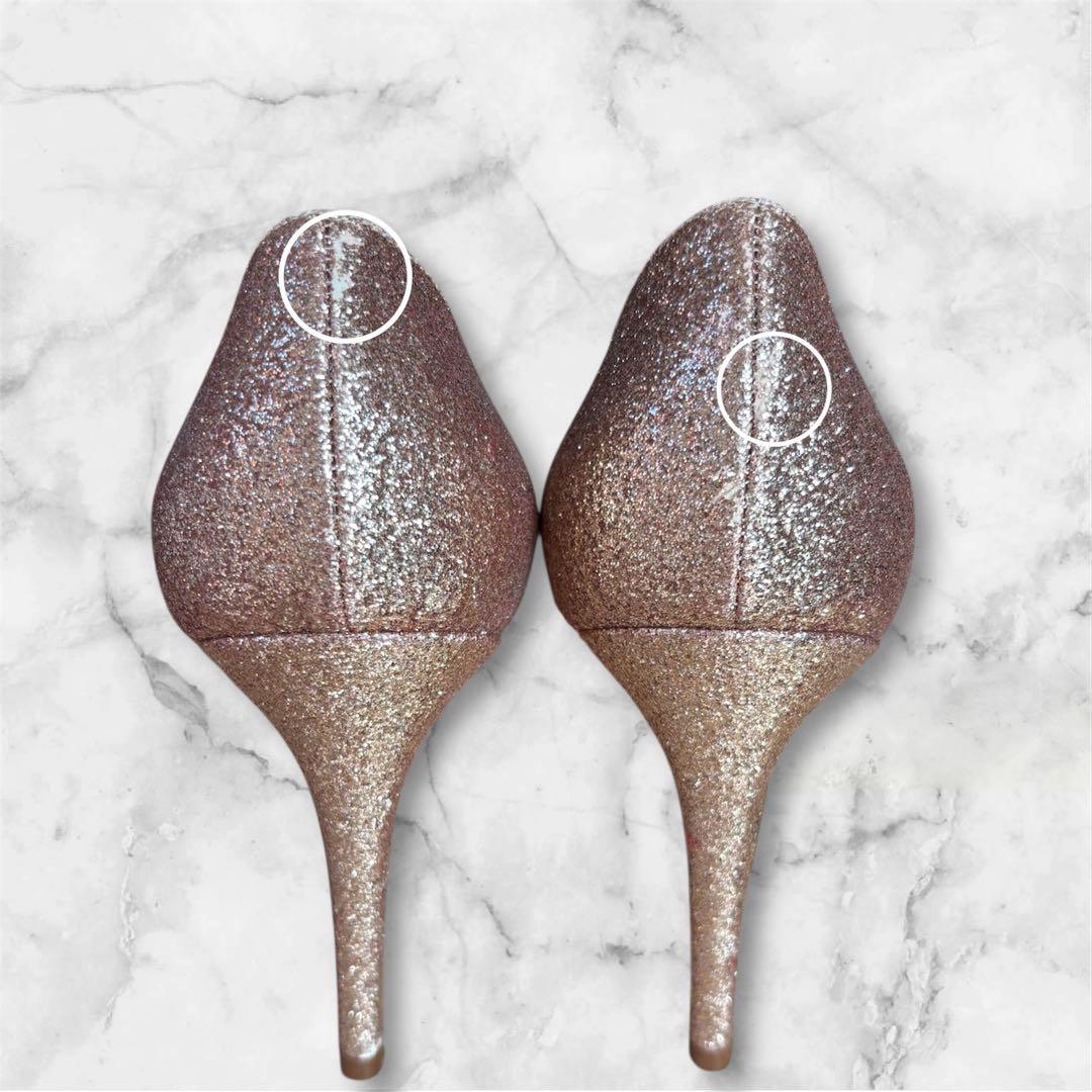 ✨クリスチャンルブタン✨ゴールド ハイヒール25cm結婚式・パーティ