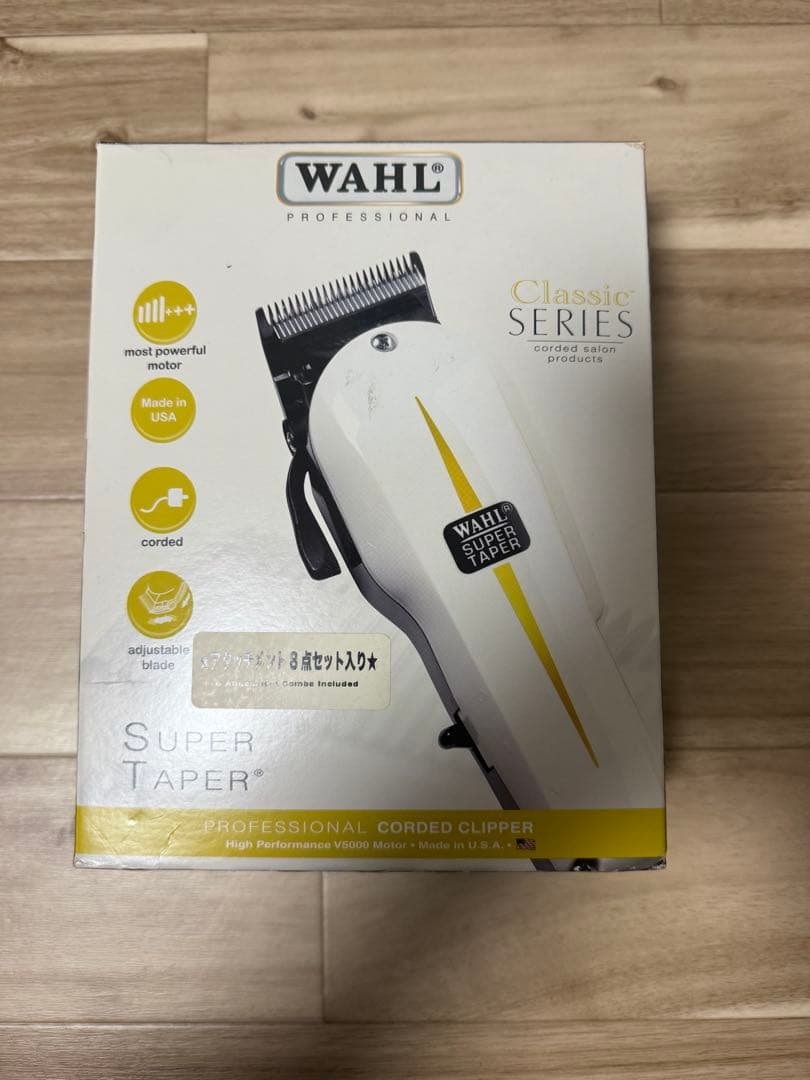 ★☆美品☆★WAHL　バリカン　60Hz（ヘルツ）