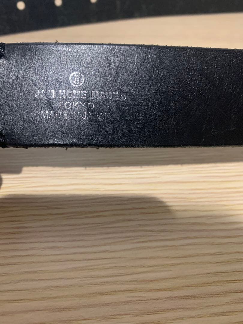 JAM  MADE ジャムホームメイド スタッズ　ベルト　本革　レザー