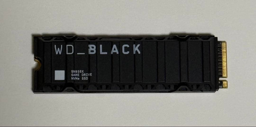 内蔵型SSD WD BLACK SN850X 1TB NVMe SSD