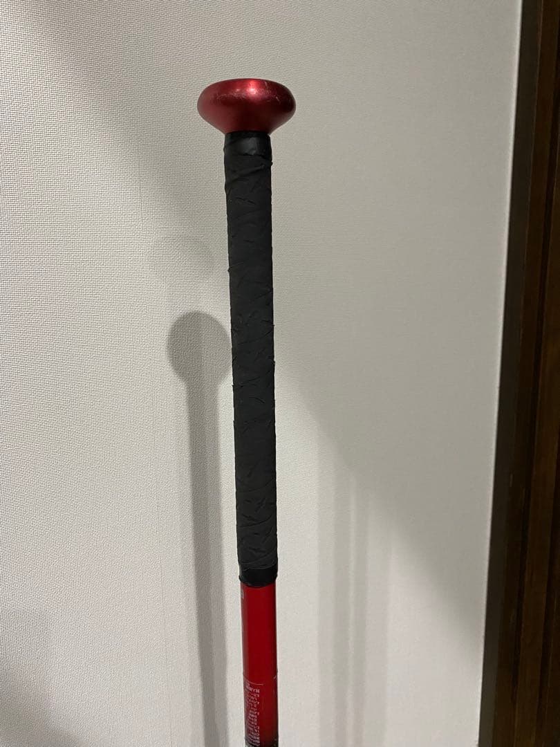 軟式バット mm23 83cm 700g トップバランス　黒赤 グラデーション