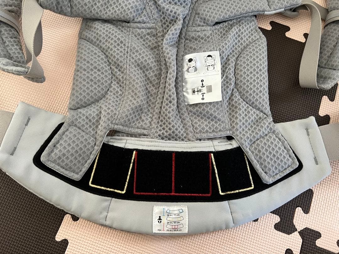 エルゴベビー オムニブリーズ 抱っこ紐 パールグレー