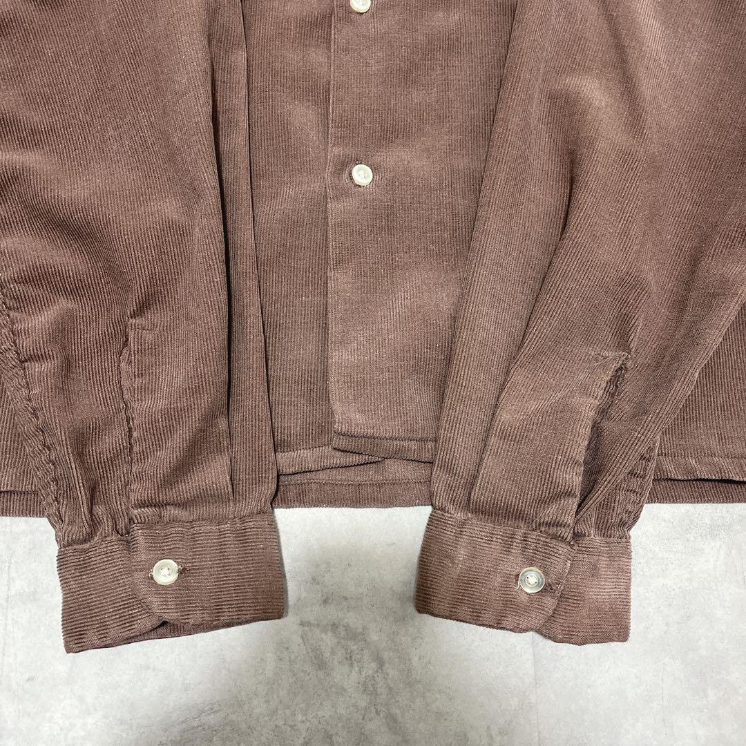 60s 70s ヴィンテージ タウンクラフトtowncraftコーデュロイシャツ
