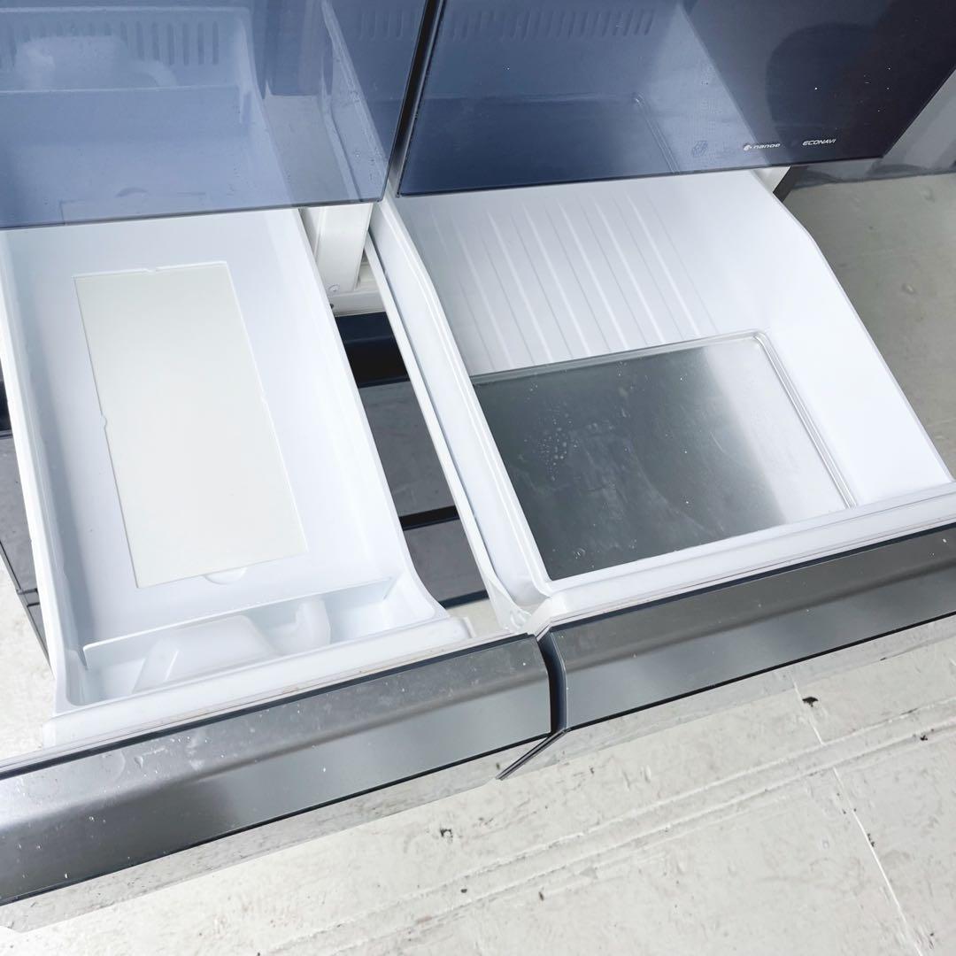 取付無料！パナソニックフルフラットガラスドア 高性能おしゃれインテリア冷蔵庫！