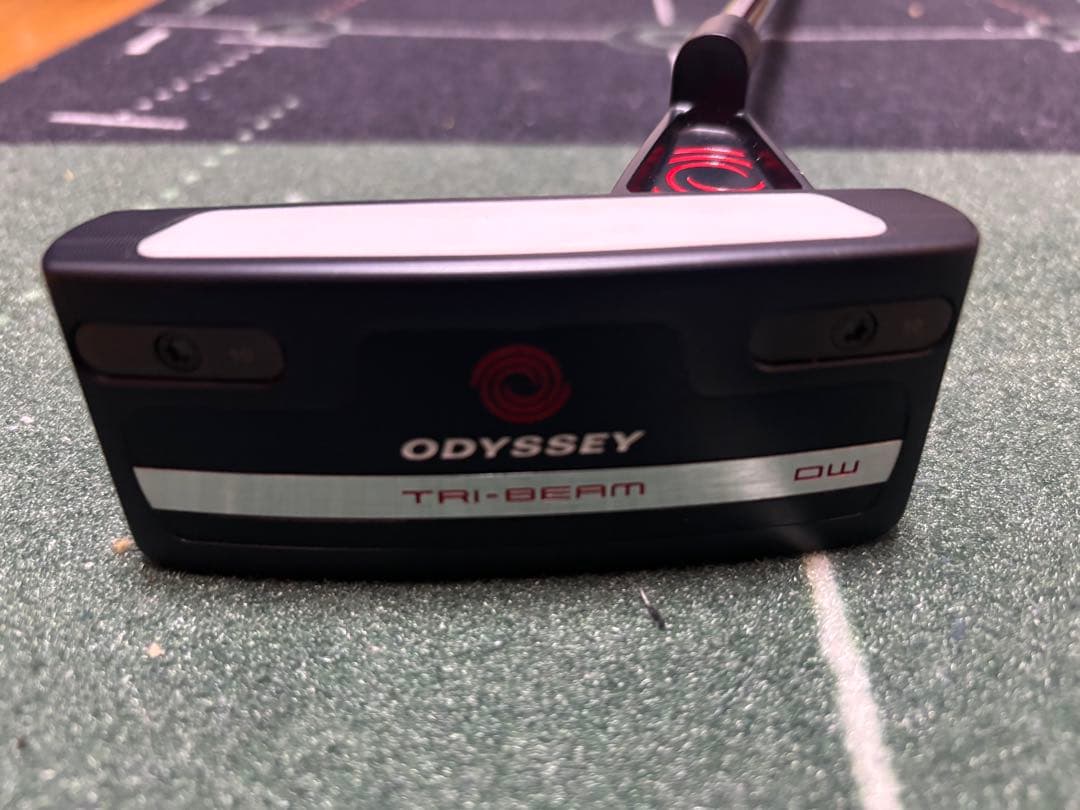 [値下げ中]オデッセイ トライビーム TRI-BEAM DW パター 34インチ