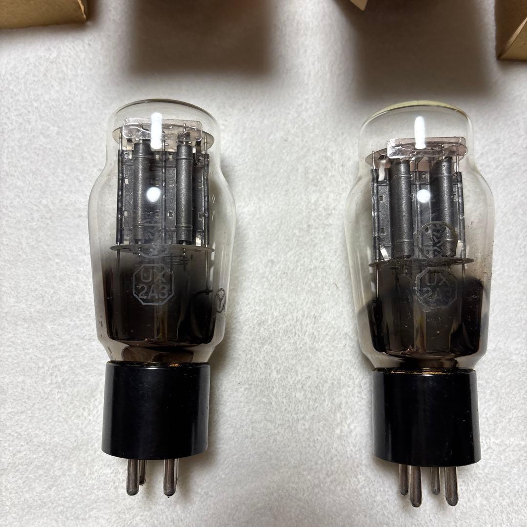 蘭知亜マツダ　UX-2A3 真空管 2個セット