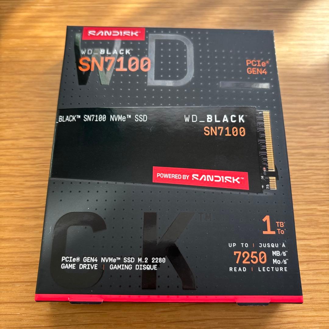 tassyさま⭐︎（新品未開封）SANDISC SSD SN7100 1TB