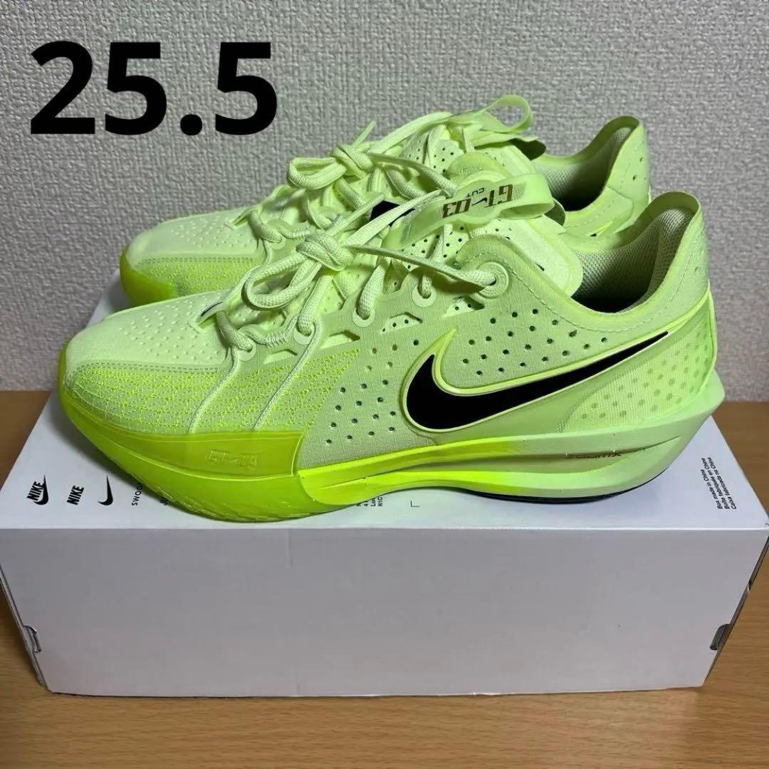 新品 NIKE AIR ZOOM G.T. CUT3 VOLT 25.5cm