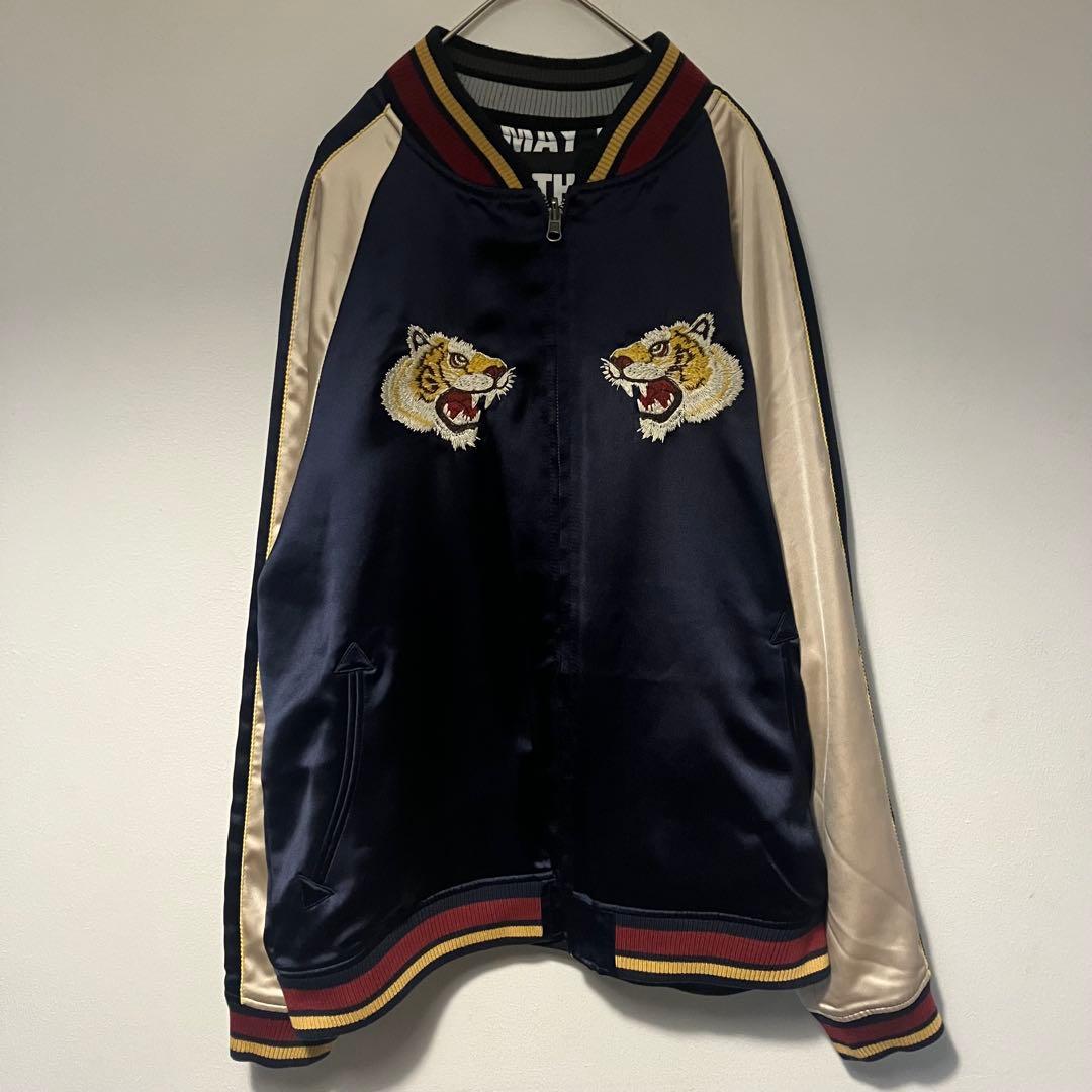 glamb×ReZARDコラボスカジャン リバーシブル 刺繍 ヒカル