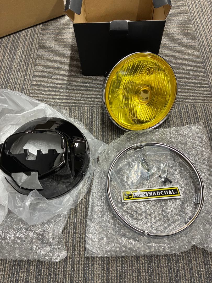 新品未使用マーシャル889 イエローレンズ　ブラックボディ　φ180