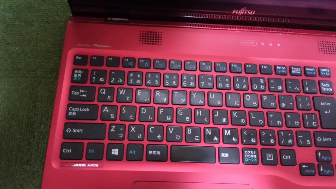 富士通 AH77/Mタッチ操作可office2024付Blu-ray内蔵SSD