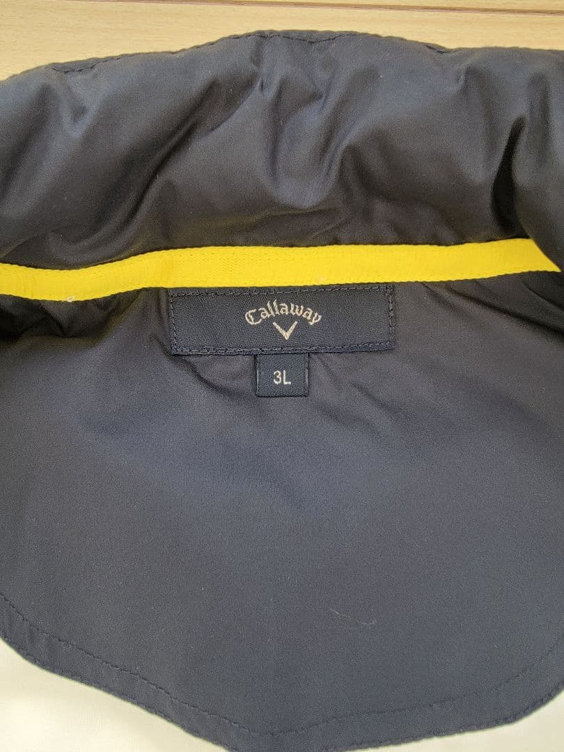 Callaway ダウンジャケット　ダウンベスト ネイビー/ホワイト