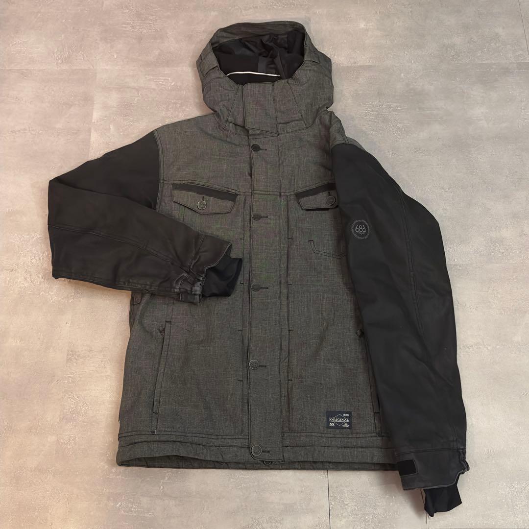 ア*ト様 686 スノーボードウェア シックスエイトシックス 上下セット Mサイ