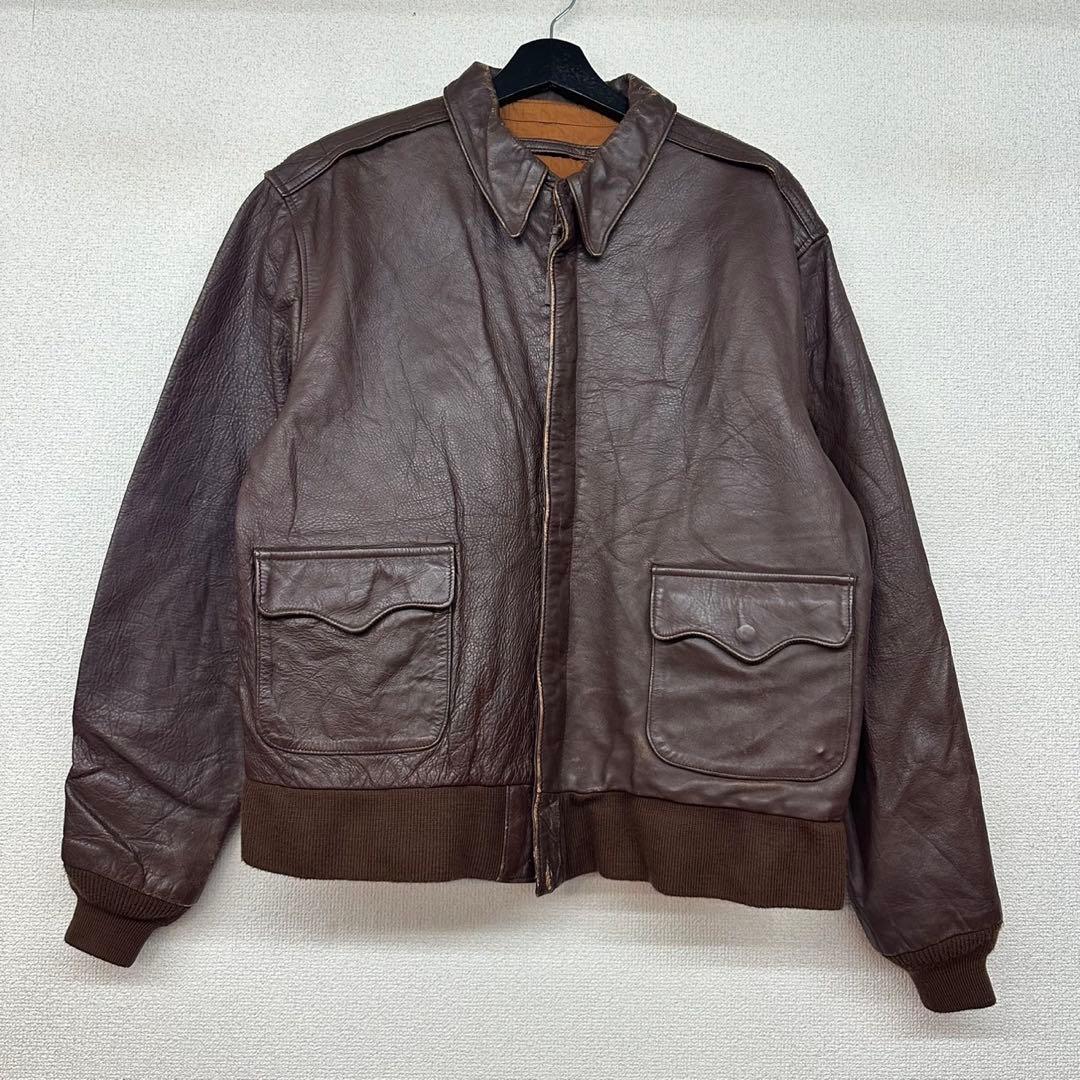 AVIREX A-2 アヴィレックス フライト レザージャケット US ARMY