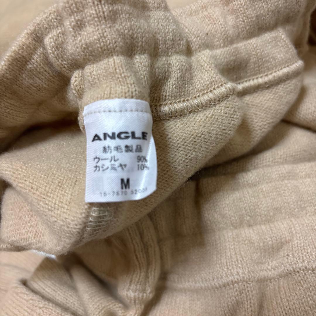 ANGLE アングル　カシミヤウール肌着 紳士アンダーウェア上下セット M