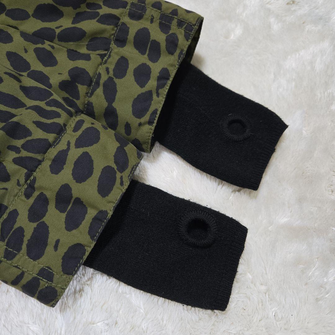 y2k スライ SLY ヒョウ柄 モッズコート リアルファー 平成ギャル N3B