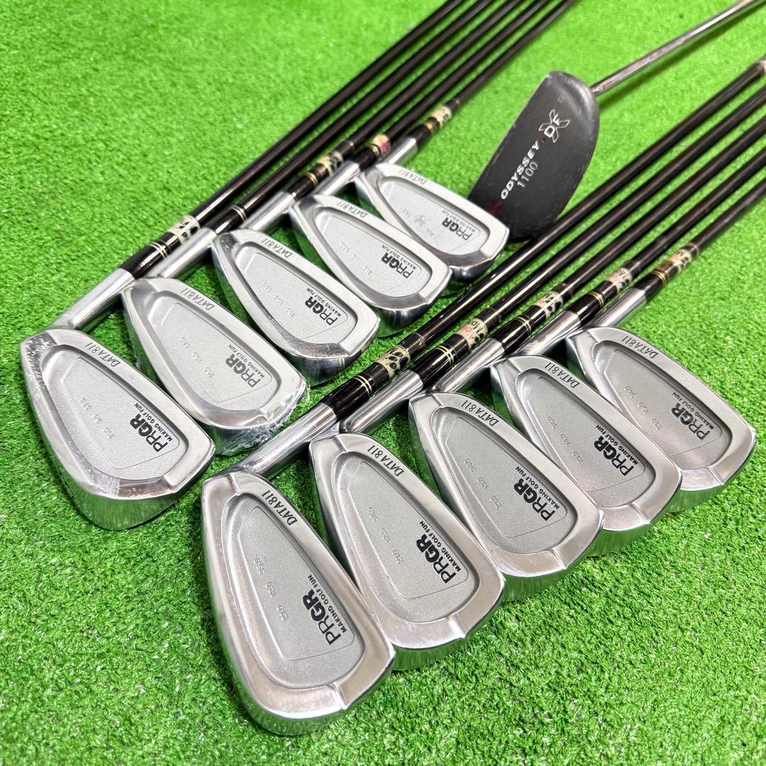 ゴルフセット　豪華　PRGR テーラーメイド　ラウンド仕様　飛距離抜群　すぐ使用