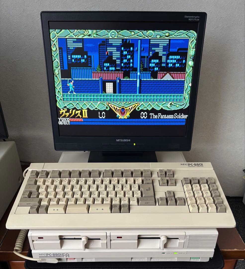 PC-8801FA 本体のみ 動作品