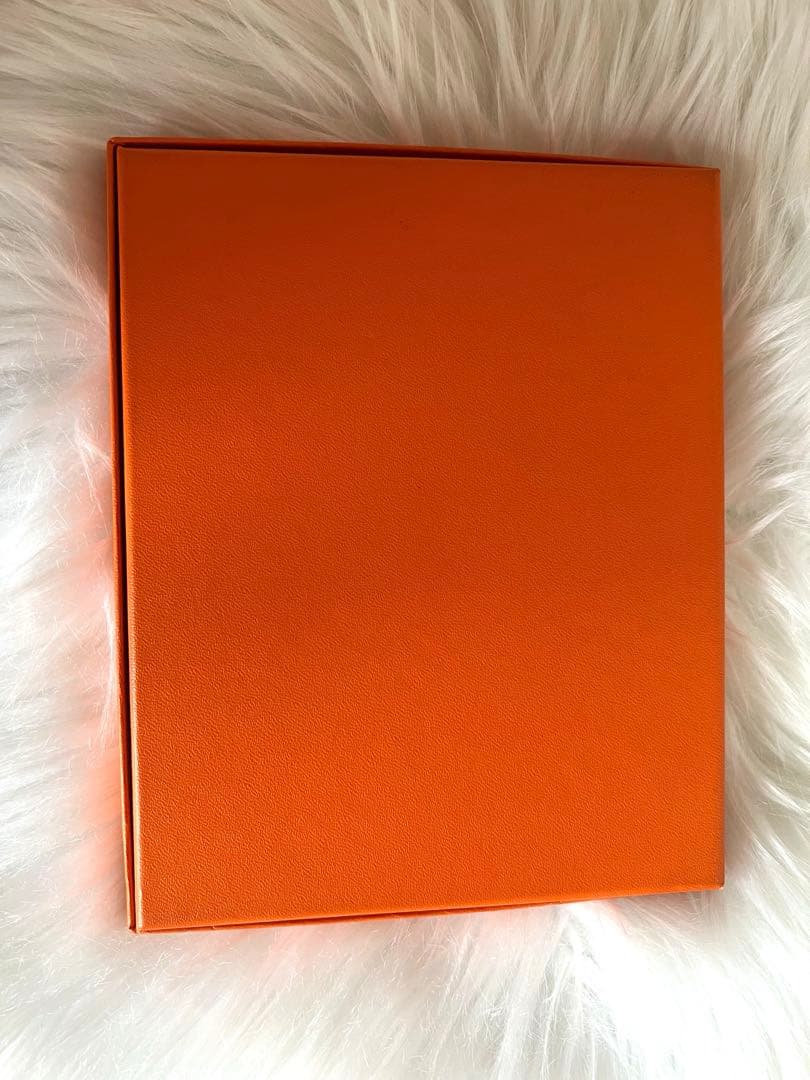 HERMÈS リズム スクエアプレート ホワイト×グリーン 箱・ショッパー付き