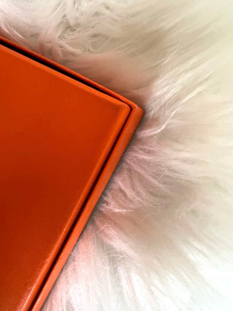 HERMÈS リズム スクエアプレート ホワイト×グリーン 箱・ショッパー付き