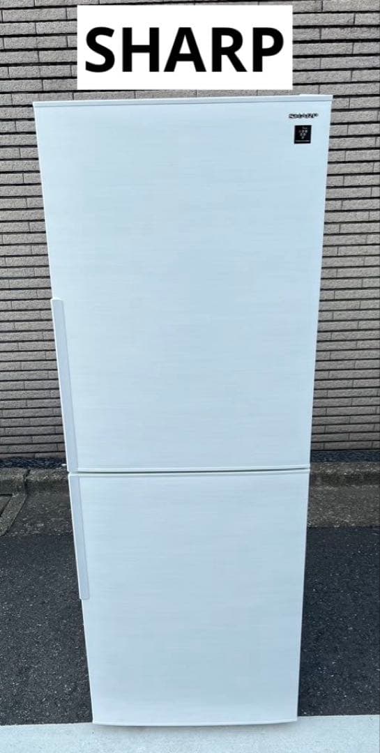 SHARPシャープ 冷蔵庫 SJ-PD28J-W 280L 右開き 2ドア