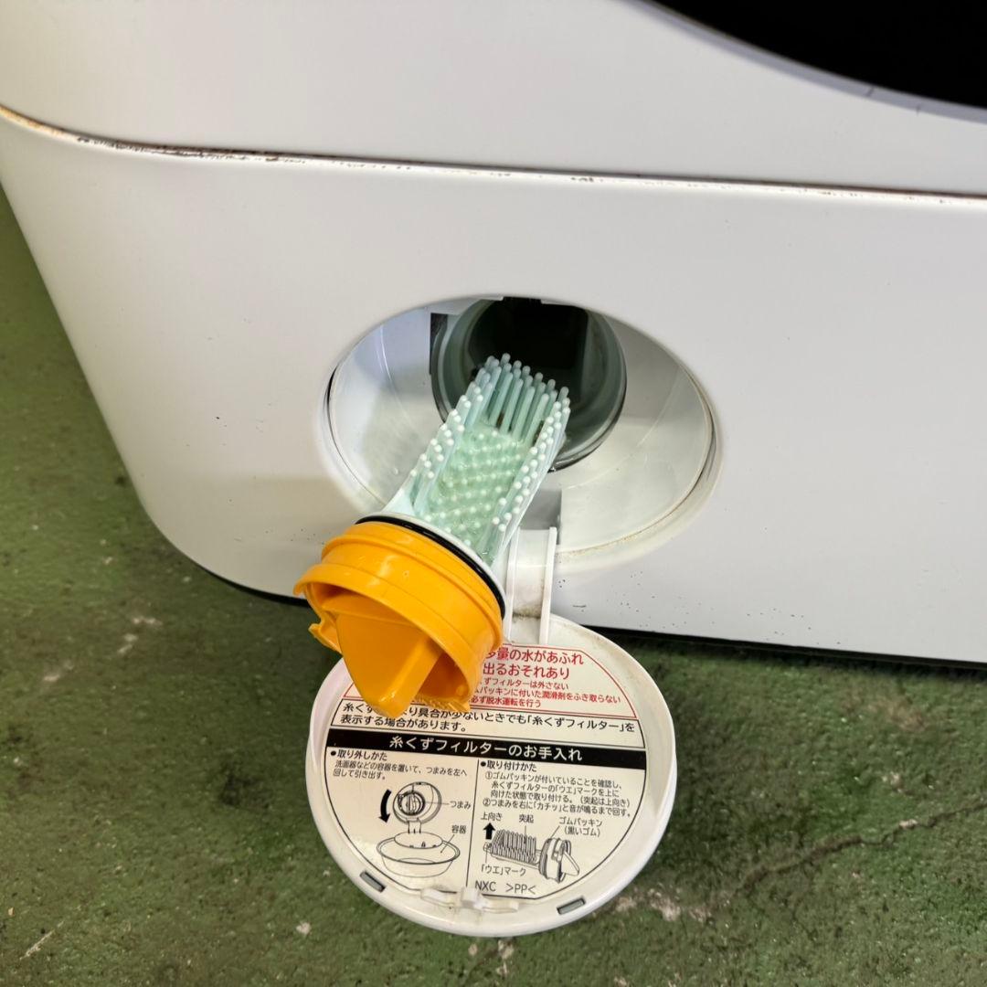 282 ドラム式洗濯機　関東配送　大容量12キロ　乾燥6キロ　左開き　保証込