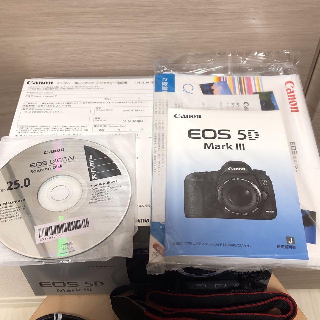 Canon EOS 5D MarkIII デジタル一眼レフ 撮影可能 現状渡し品