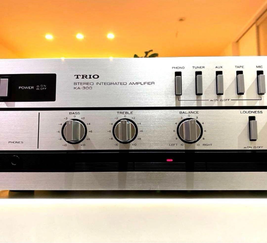 TRIO プリメインアンプ KA-300 トリオ 動作品 美品