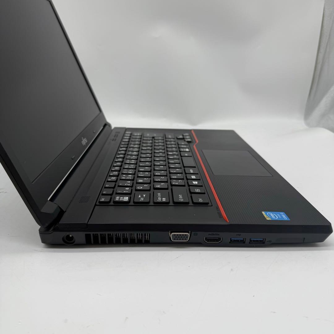 爆速 Windows11 ノートパソコン i3 SSD 富士通 15.6 大画面