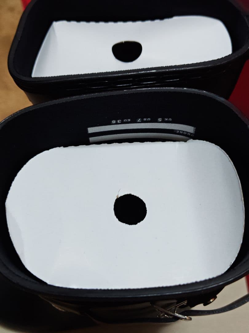 【新品未使用】HUNTER ブラック 長靴 バックル付き 24cm