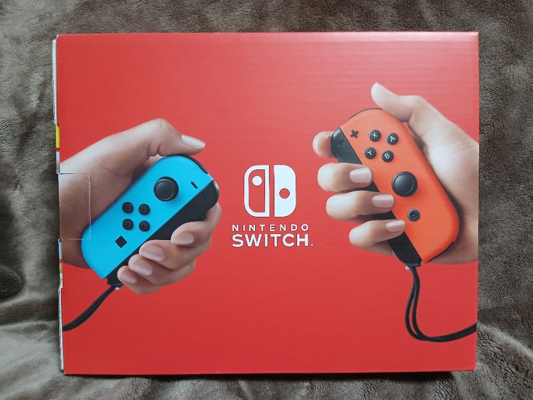 新品未開封☆先日購入☆Nintendo Switch ネオンブルー、ネオンレッド