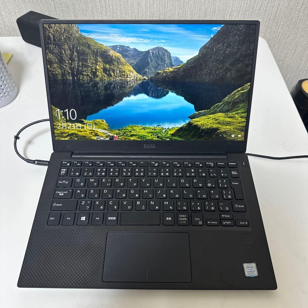 Windowsノート本体 Dell XPS 9360 i7 8GB SSD256G windows10