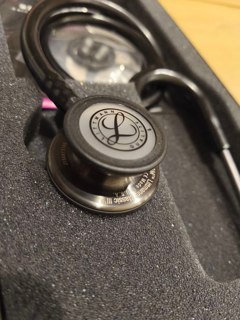 3M ブラック 聴診器 説明書付き