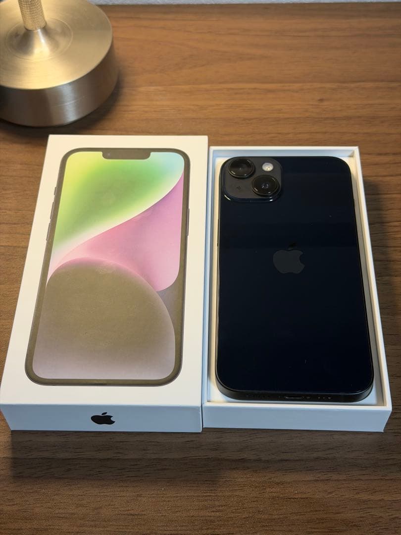 【超美品】iPhone 14 ミッドナイト箱付　バッテリー容量86%