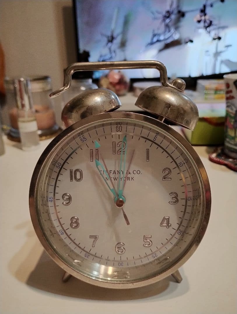 ティファニー置き時計