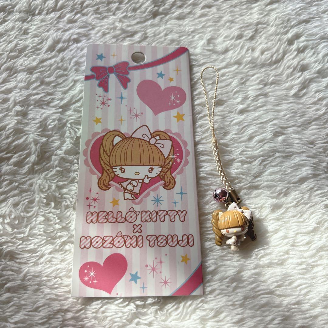 ハローキティ × 辻希美　コラボ　根付けストラップ　2009年