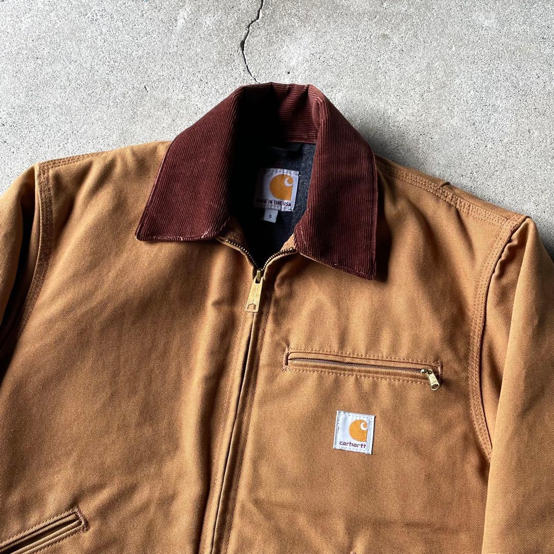 USA製 Carhartt 125周年 デトロイトジャケット J001 BRN