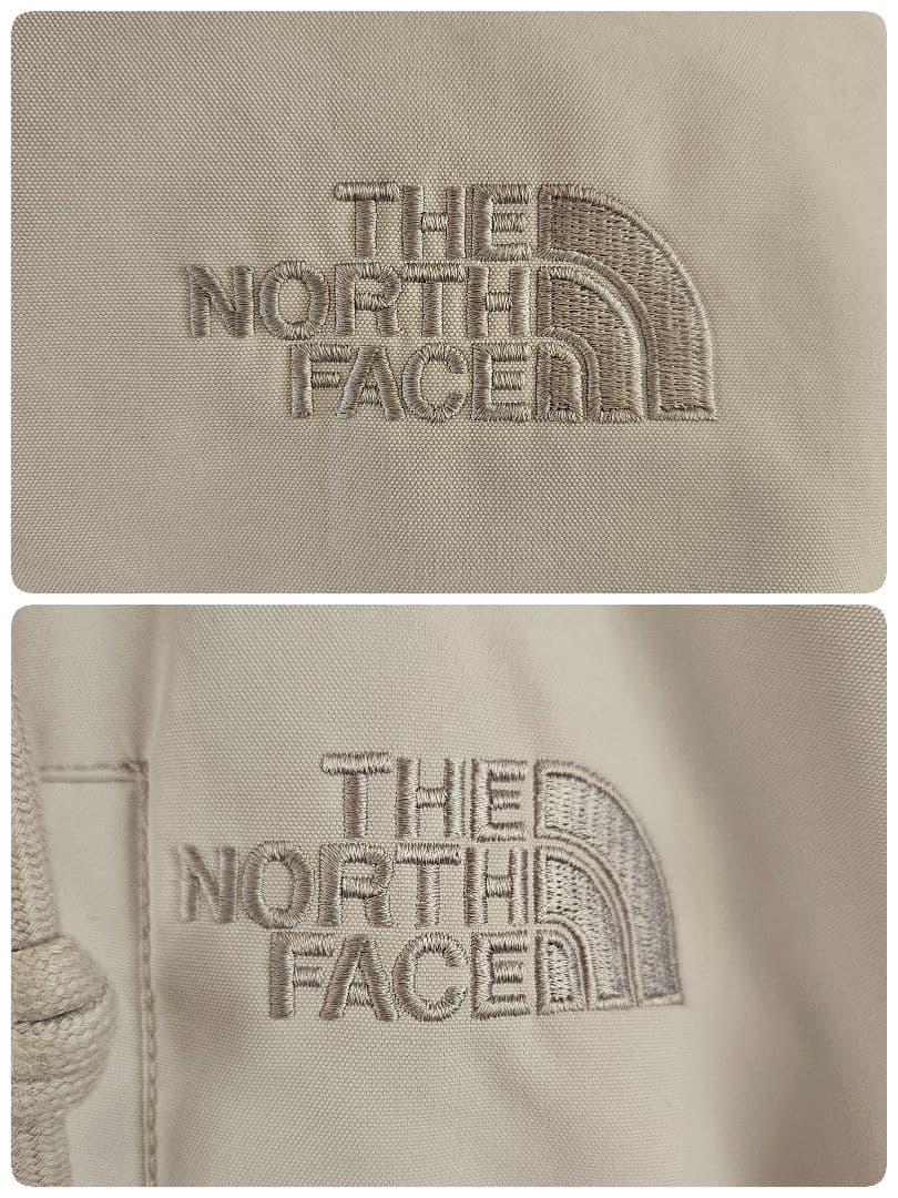 【超希少】ノースフェイス ロング ダウンジャケット ファー付き アイスグレー S