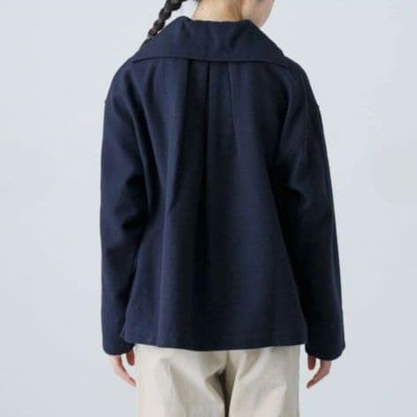 新品タグ付き かぐれ ウールコットン セーラープルオーバー セーラーカラー